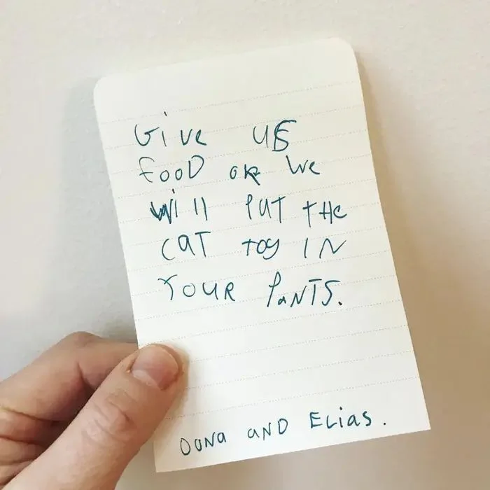 Hilarious notes from kids
