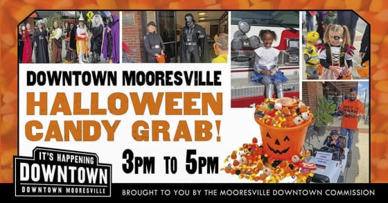 Downtown Mooresville Candy Grab