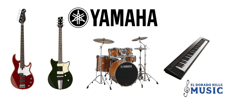 Yamaha instruments and Kala ukuleles from El Dorado Hills Music's website