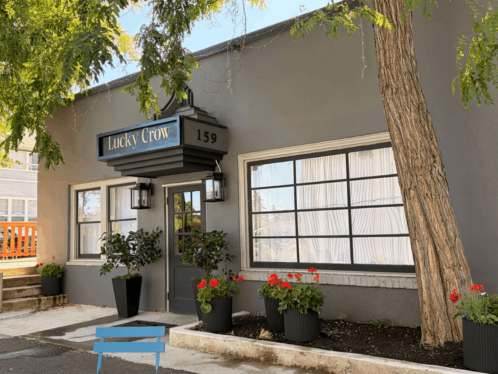 Lucky Crow storefront and farmstand in Monmouth