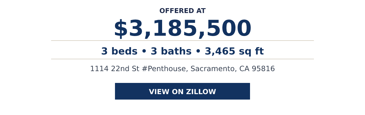 1114 22nd St #Penthouse, Sacramento, CA 95816 - 3 beds   •   3 baths   •   3,465 sq ft