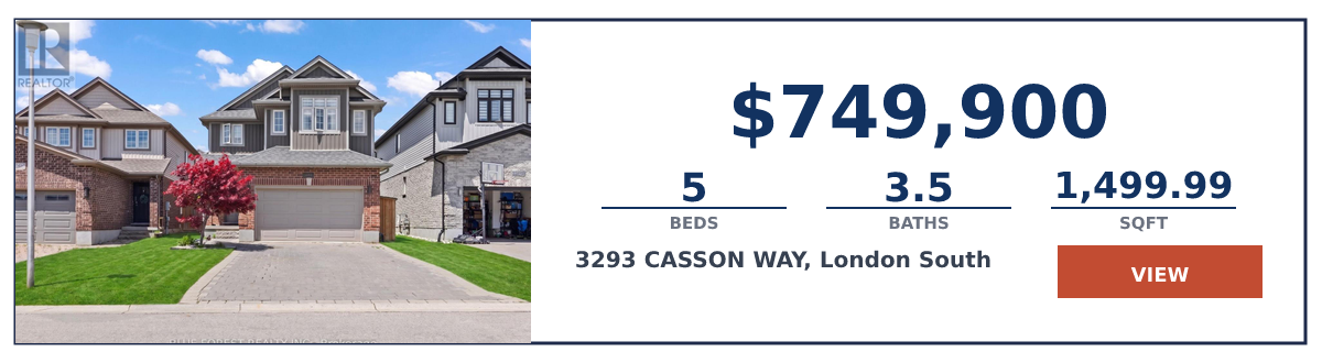 3293 CASSON WAY - $749,900