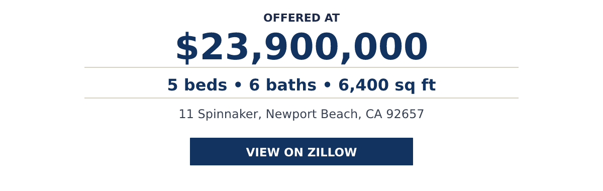 11 Spinnaker, Newport Beach, CA 92657 - 5 beds • 6 baths • 6,400 sq ft