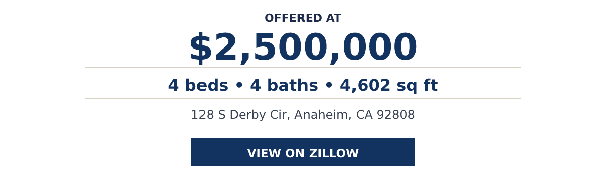 128 S Derby Cir, Anaheim, CA 92808 - 4 beds • 4 baths • 4,602 sq ft