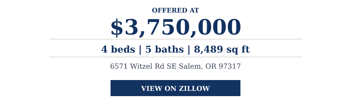 6571 Witzel Rd SE Salem, OR 97317 - $3,750,000