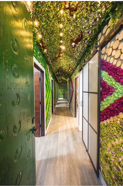 🌿 A plant-filled retreat for total relaxation